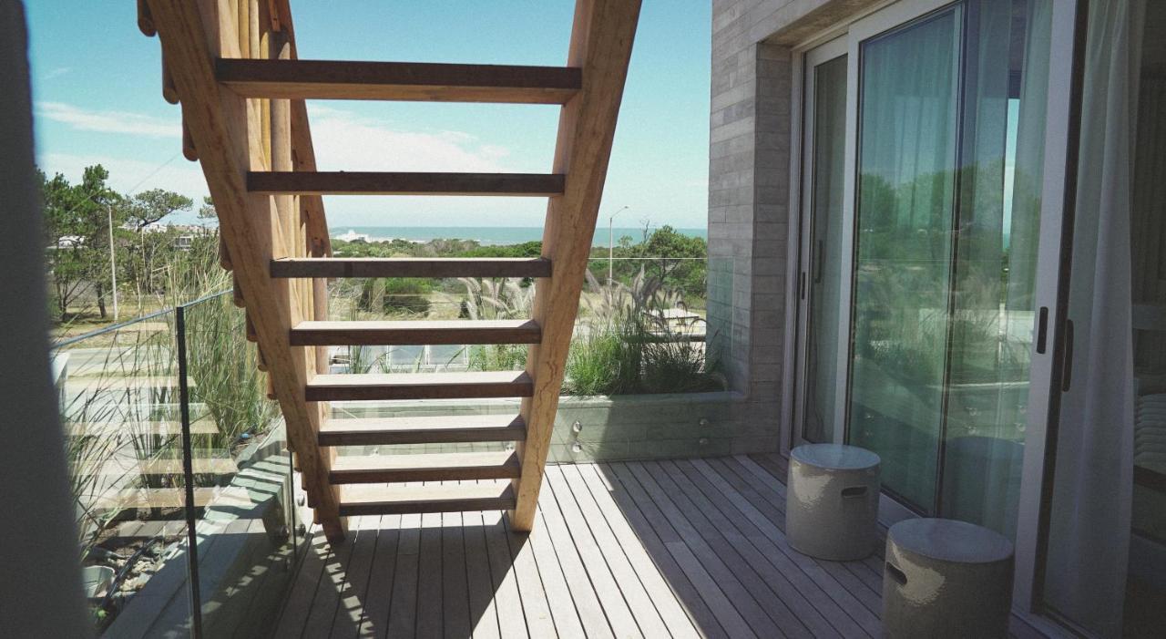 Casagrande Hotel&Beach Club José Ignacio Buitenkant foto A straight staircase